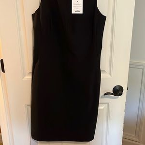 Unworn MM.LAFLEUR black dress. Constance Dress. Cotton bistretch. Size 10.